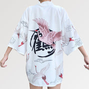 Kimono-Jacke für Frauen 'Haruko' – Frontansicht Kimono für traditionelle Anlässe