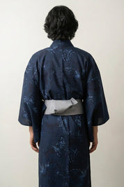 Japanischer Kimono für Herren 'Aionami' – Studioaufnahme 2