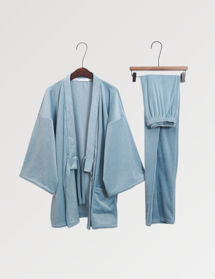 Authentischer Kimono für Männer mit Pyjama-Stil