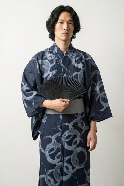 Moderner Kimono für Herren 'Ensogawa'