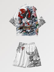 Kimono-Set 'Harajuku' – Kimono im traditionellen japanischen Stil für Herren und Damen