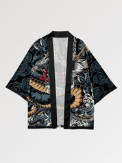 Kimono-Set 'Ryu-Jin' – japanisches Gewand, Kimono im japanischen Design