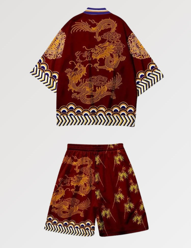 Kimono-Set 'Shojoki' – Kimono im traditionellen japanischen Stil für Herren und Damen