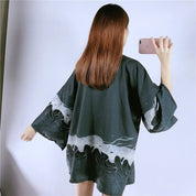 Jacke im Kimono-Stil 'The Wave' – Kimono für traditionelle Anlässe, Premium-Qualität