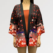 Kitsune-Kimono 'Hirokomi Yubesa' – japanisches Gewand, Kimono im japanischen Design