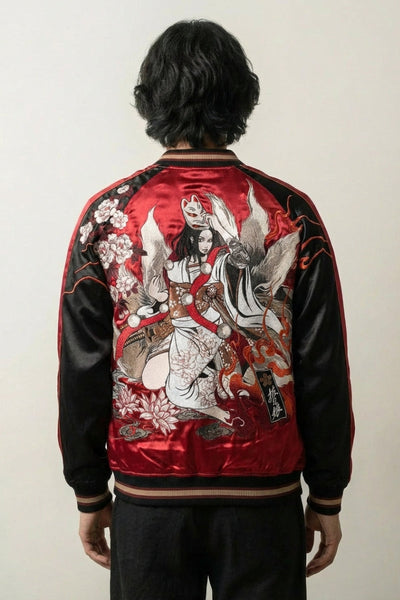 Kitsune-Sukajan 'Akuma no Hana'