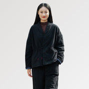 Kimono-Jacke aus Leinen 'Yukiko' – Kimono im traditionellen japanischen Stil für Herren und Damen