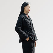 Kimono-Jacke aus Leinen 'Yukiko' – Kimono für traditionelle Anlässe, Premium-Qualität