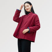 Kimono-Jacke aus Leinen 'Yukiko' – Detail: lange Ärmel, Kimono japanischen Stil