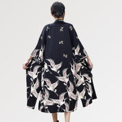 Langer Kimono für Damen 'Sukuna' – Kimono im traditionellen japanischen Stil für Herren und Damen