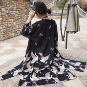 Langer Kimono für Damen 'Sukuna' – Kimono für traditionelle Anlässe, Premium-Qualität