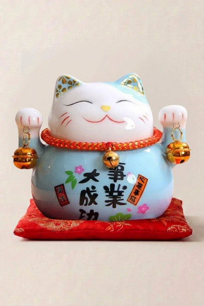 Maneki Neko Sparschwein 'Blau'