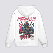 Miyamoto Musashi Hoodie - 二刀流 — Weiß