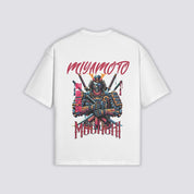 Miyamoto Musashi T-Shirt - 二天一流 — Weiß