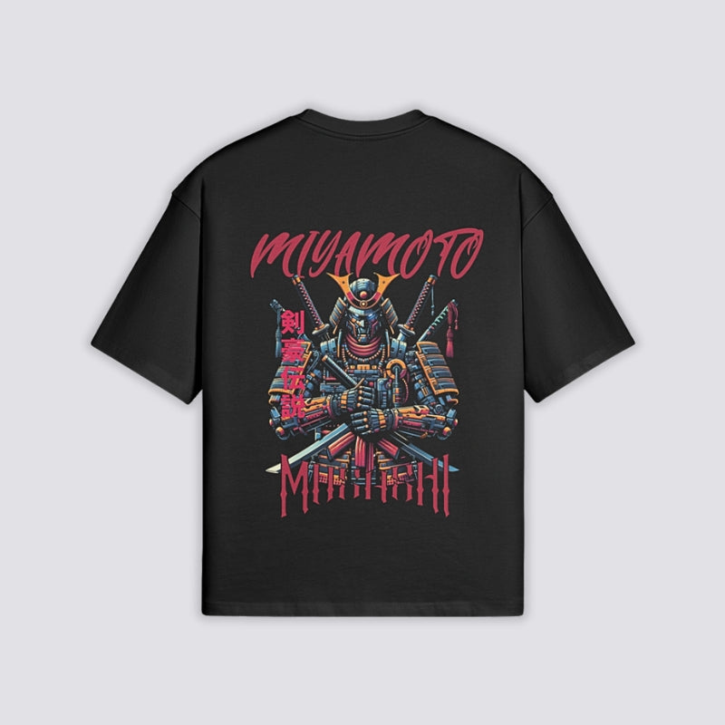 Miyamoto Musashi T-Shirt - 二天一流 — Ansicht 4