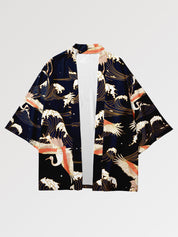 Modernes Haori 'Yokohama' – leicht, Strickjacke im japanischen Design