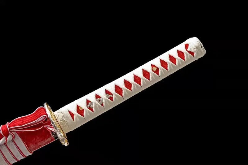 Rote Klinge Katana – Samurai-Schwert, Katana im japanischen Design