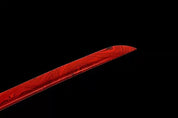 Rote Klinge Katana – Katana für Sammler und Dekoration, Premium-Qualität