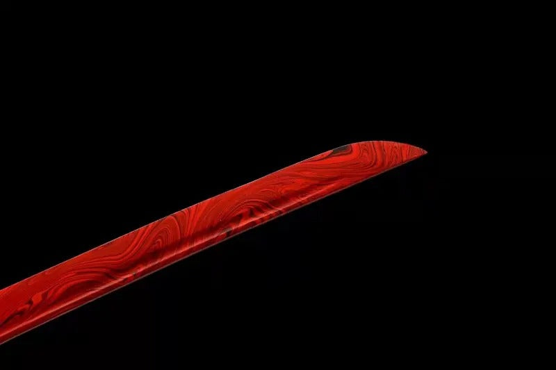 Rote Klinge Katana – Katana für Sammler und Dekoration, Premium-Qualität
