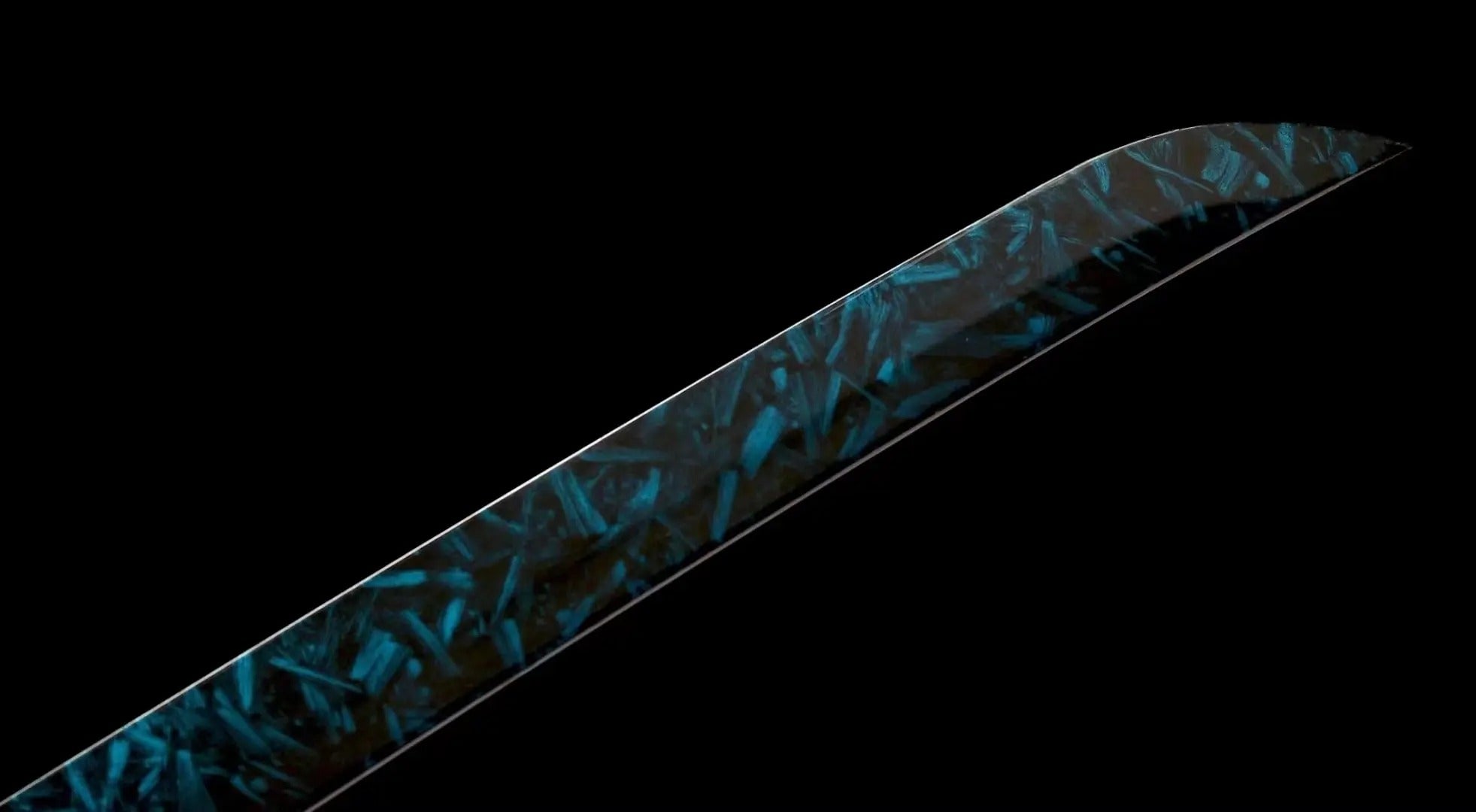 Blaue Klinge Katana – Samurai-Schwert, Katana im japanischen Design