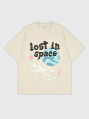 Old School T-Shirt 'Lost in Space' – T-Shirt im Streetwear-Stil für Herren und Damen