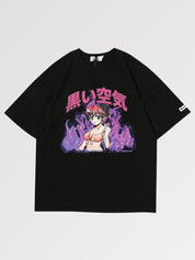 Otaku T-Shirt 'Manga Girl' – T-Shirt im Streetwear-Stil für Herren und Damen