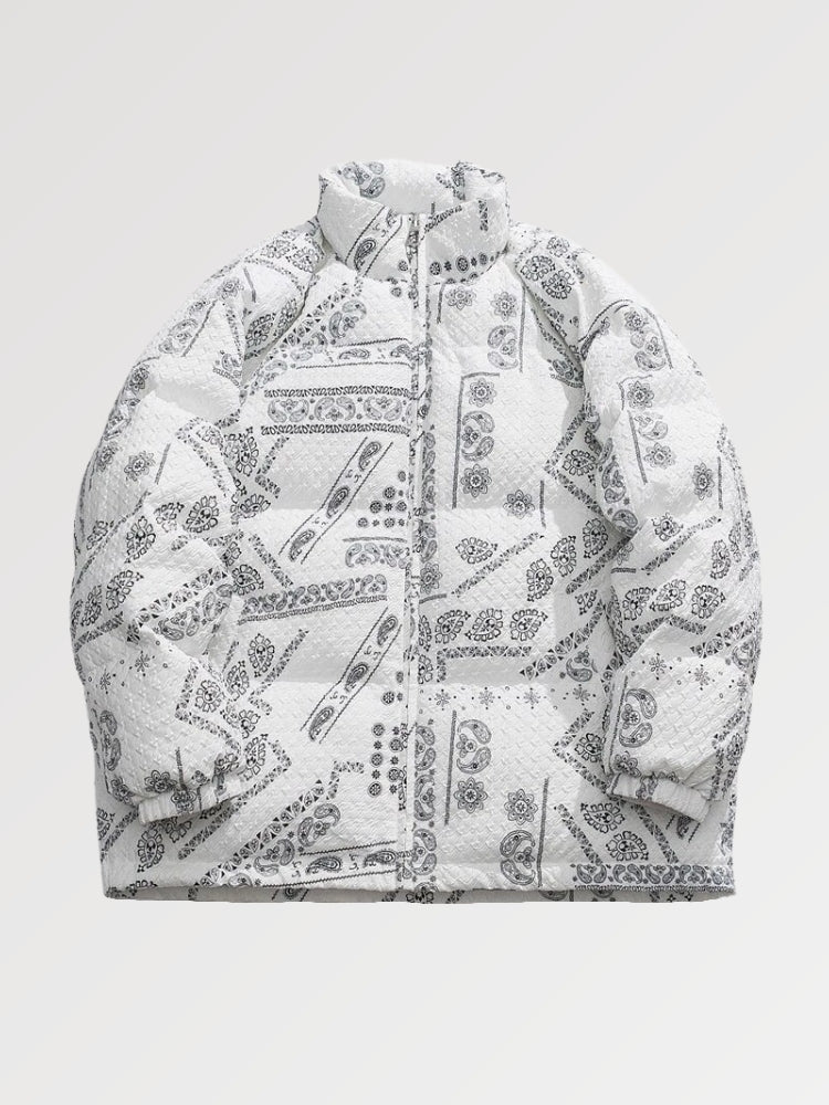 Übergroße Streetwear-Jacke 'KT611' – bestickt, Bomberjacke im japanischen Design
