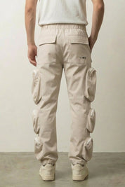 Pantalon Cargo Beige 'The Casual' – Studioaufnahme 2