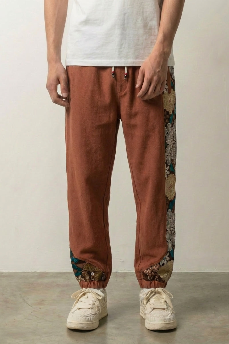 Florale Japanische Hose 'Sakura' – Ansicht 4