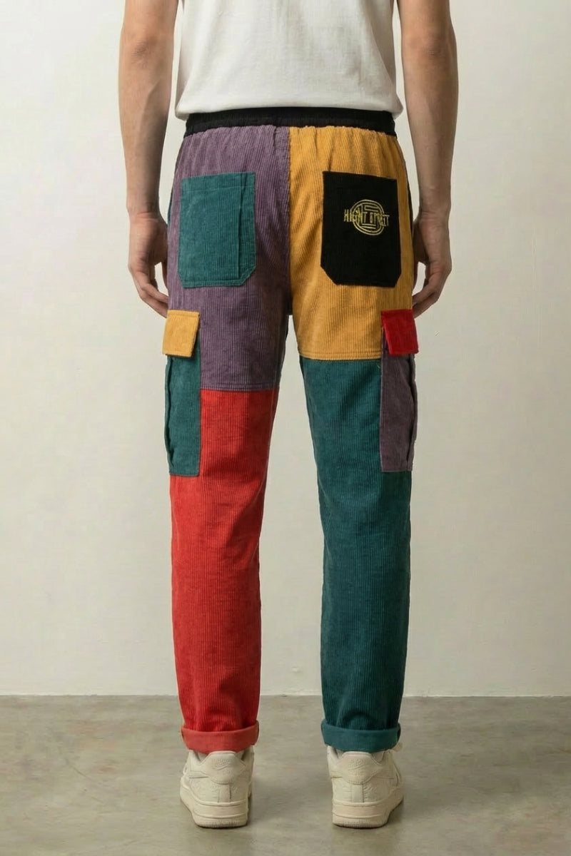 Pantalon Cargo en Couleur 'Colorbind' – Studioaufnahme 2