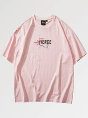 Rosa japanisches T-Shirt 'Inazawa' – T-Shirt für den Alltag, Premium-Qualität