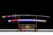 Enma Katana (One Piece) – Nahaufnahme Katana mit japanischem Motiv
