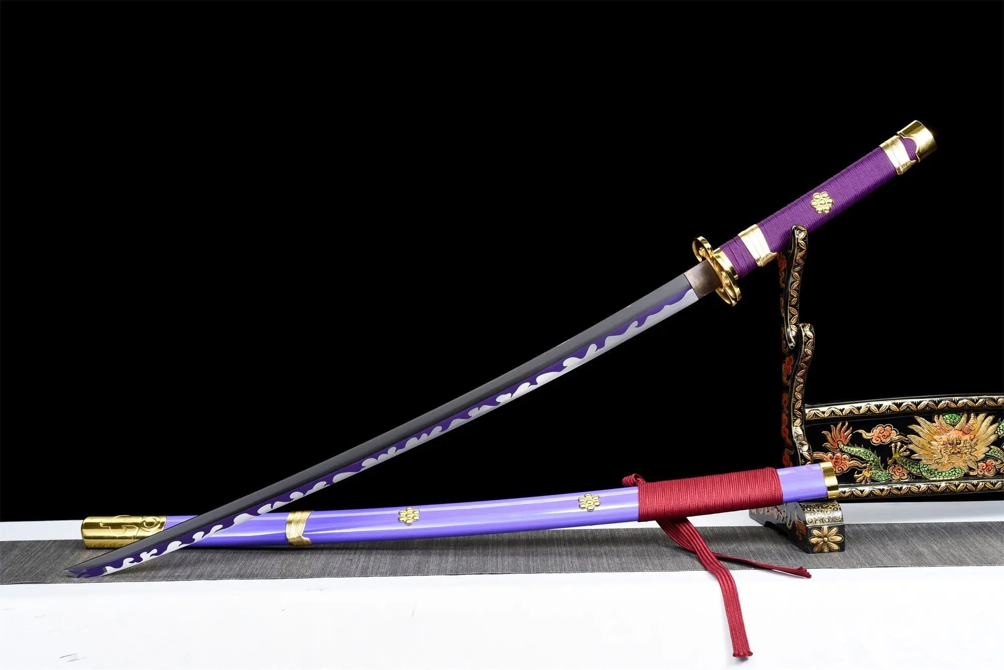 Enma Katana (One Piece) – Frontansicht Katana für Sammler und Dekoration