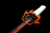 Rengoku Katana (Dämonentöter) – Sammlerstück: detailreicher Katana im japanischen Stil