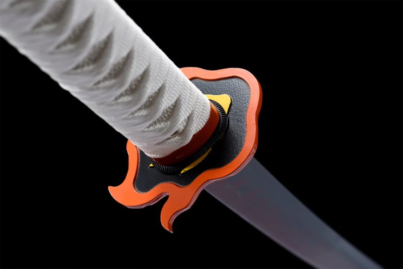 Rengoku Katana (Dämonentöter) – Styling-Aufnahme im traditionellen japanischen Stil