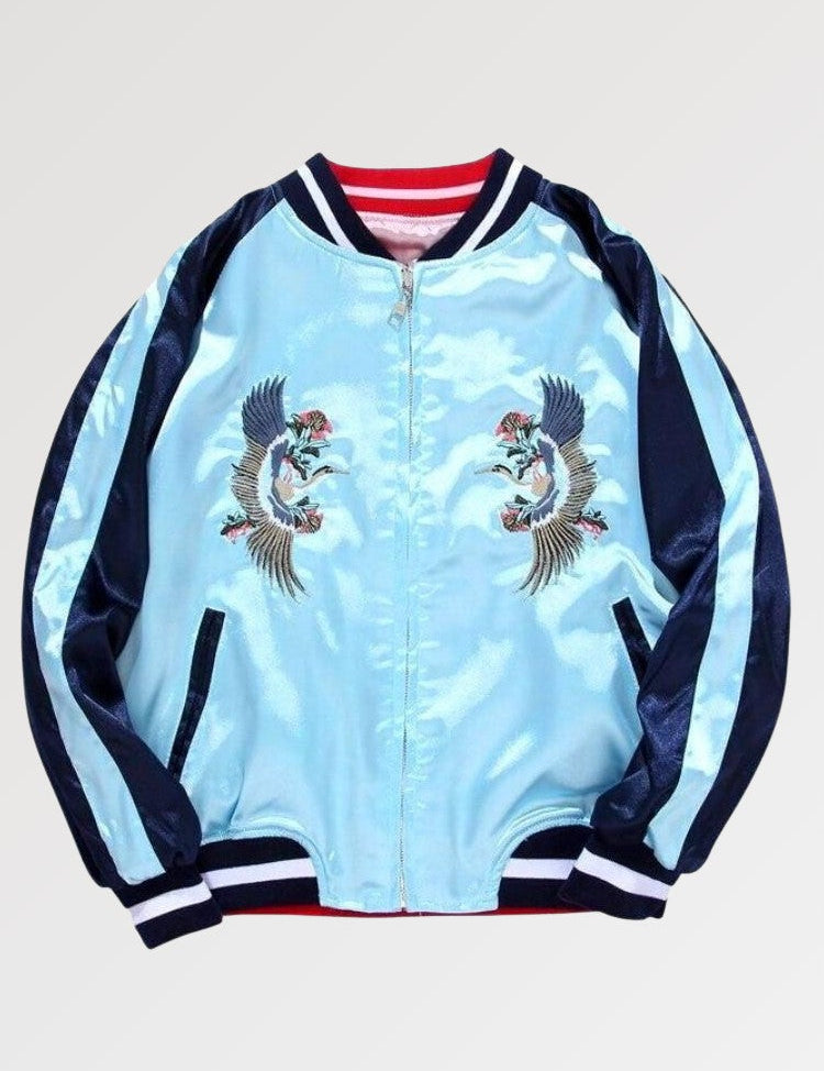 Sukajan-Wendejacke 'Haruno' – Trainingsjacke im sportlichen Stil für Herren und Damen