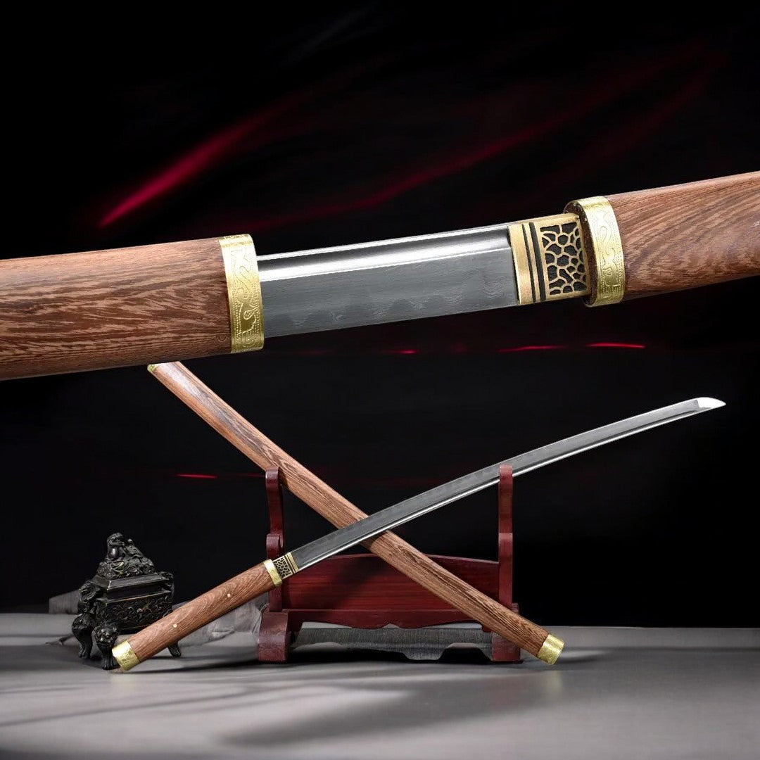 Katana-Schwert aus Holz – Katana im traditionellen japanischen Stil für Unisex