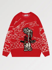 Samurai-Pullover 'Hakuya' – warm, Pullover im japanischen Design