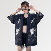 Kurzer Kimono für Frauen 'Setsuko' – Kimono für traditionelle Anlässe, Premium-Qualität