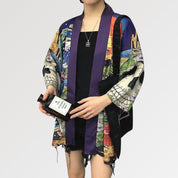 Totenkopf-Kimono 'Zugaikotsu' – Kimono für traditionelle Anlässe, Premium-Qualität