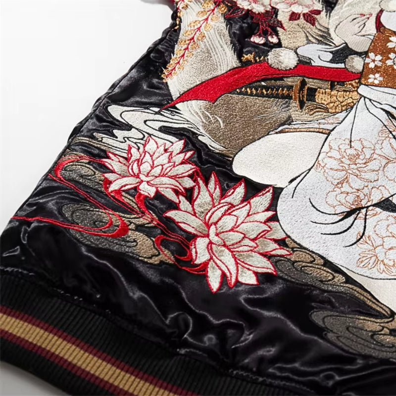 Kitsune-Sukajan 'Akuma no Hana' – Detailansicht 10