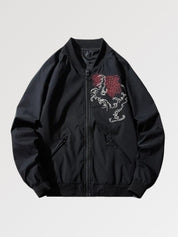 Bomberjacke Japan 'Classical Ryu' – Detailansicht 4