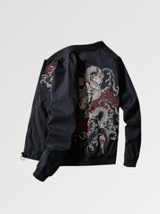 Bomberjacke Japan 'Classical Ryu' – Detailansicht 5