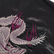 Bestickte Drachen-Sukajan 'Kokuryū Flame' – Detailansicht 6
