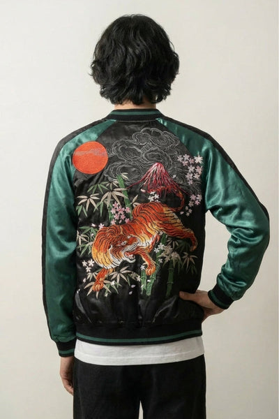 Sukajan-Jacke Tiger 'Seishin'