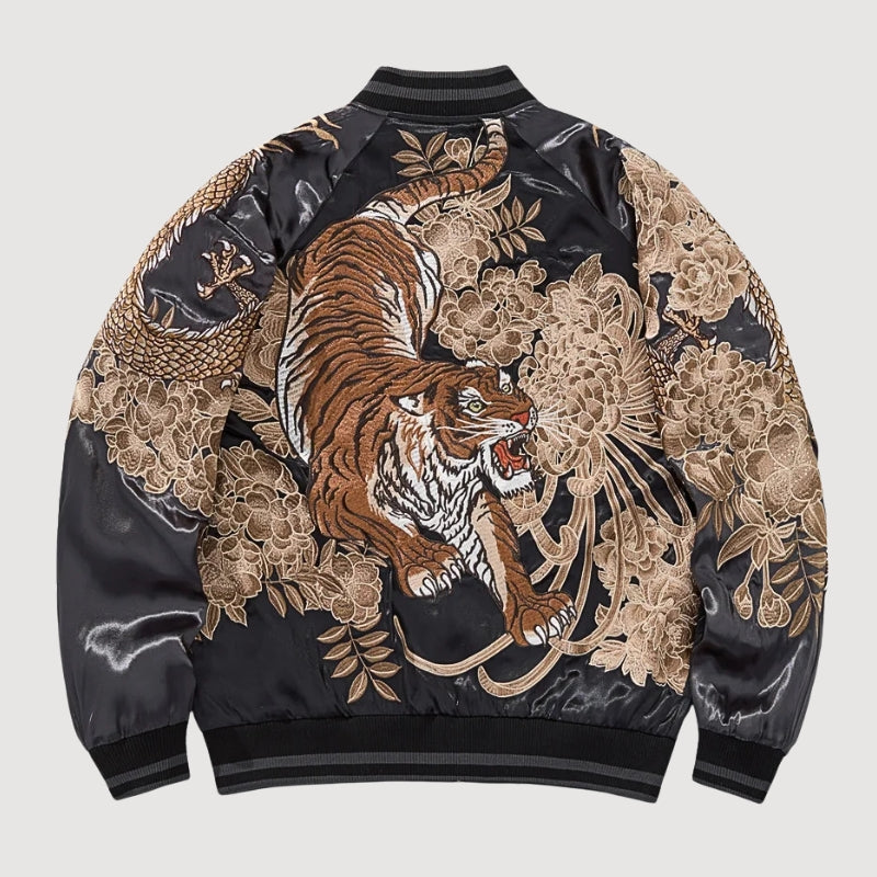 Tiger-Sukajan 'Kazan Tora' – Detailansicht 6