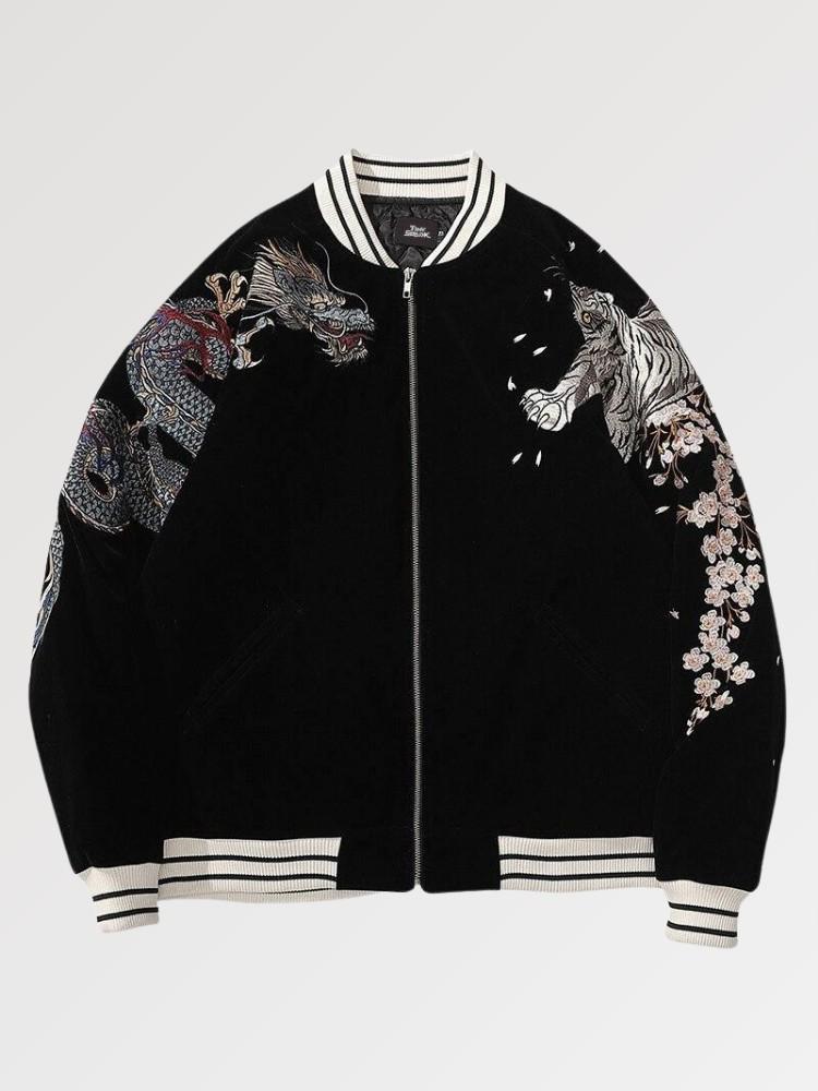 Sukajan Bomberjacke 'Okaryu' – Detailansicht 4