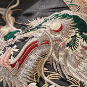 Bestickte Drachen-Sukajan 'Raijin no Ikazuchi' – Detailansicht 10