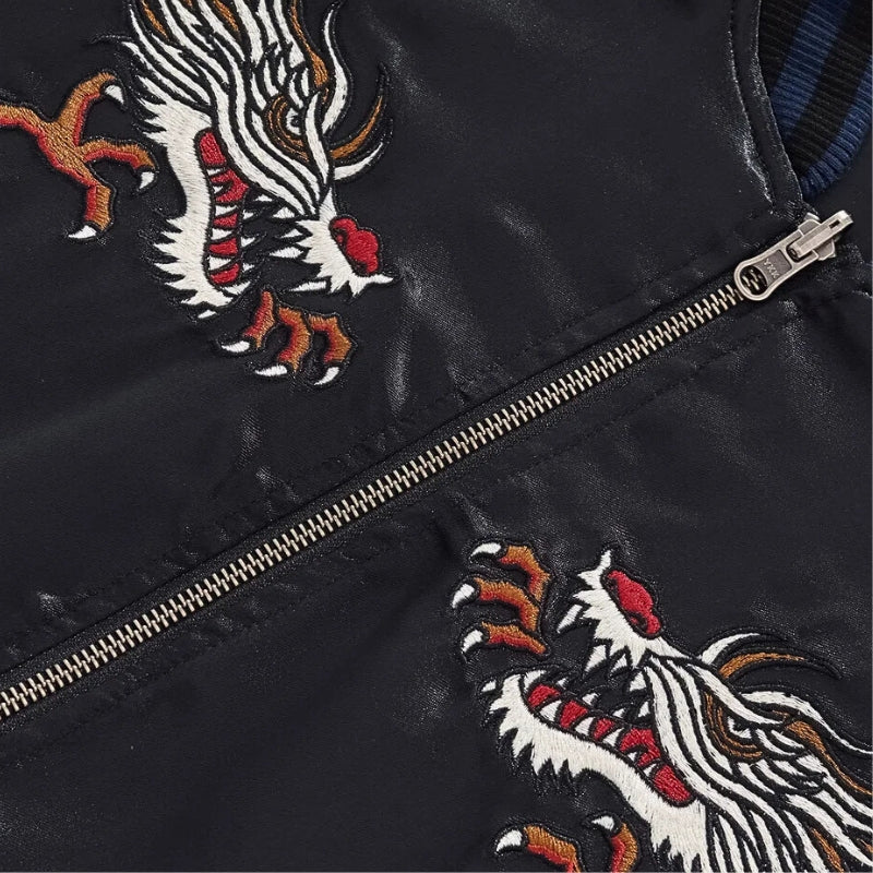 Drachen-Sukajan Tokyo 'Raijin no Tora' – Detailansicht 12