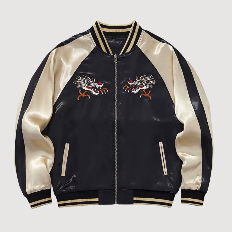 Drachen-Sukajan Tokyo 'Raijin no Tora' – Detailansicht 8